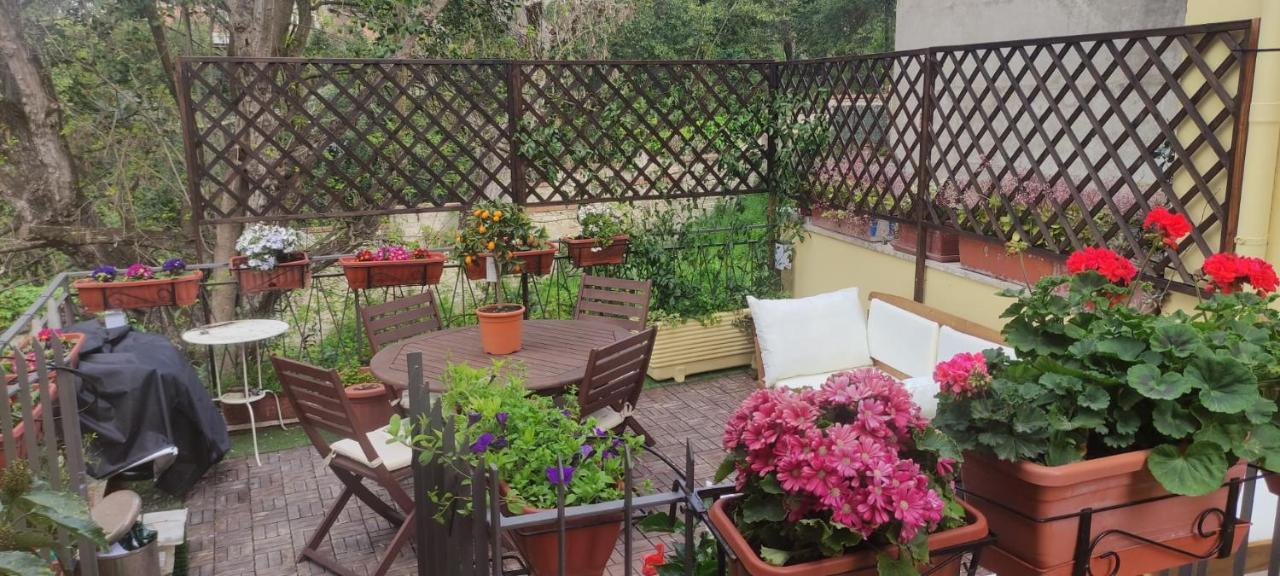 Elisa E Carla House Beautiful Apartments On The Cassia Rome Bagian luar foto